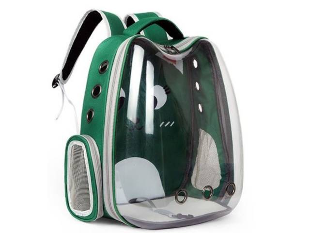 Mochila transportadora para mascota
