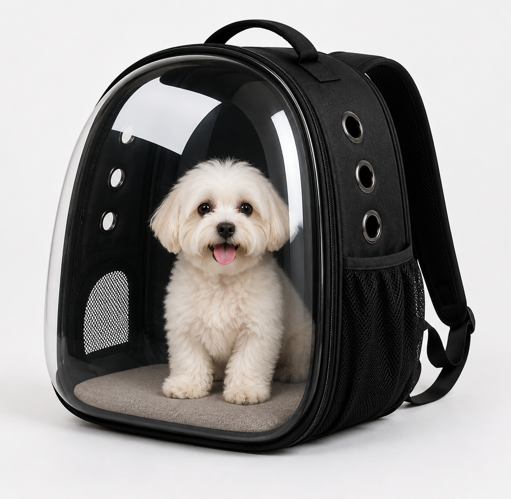 Mochila transportadora para mascota