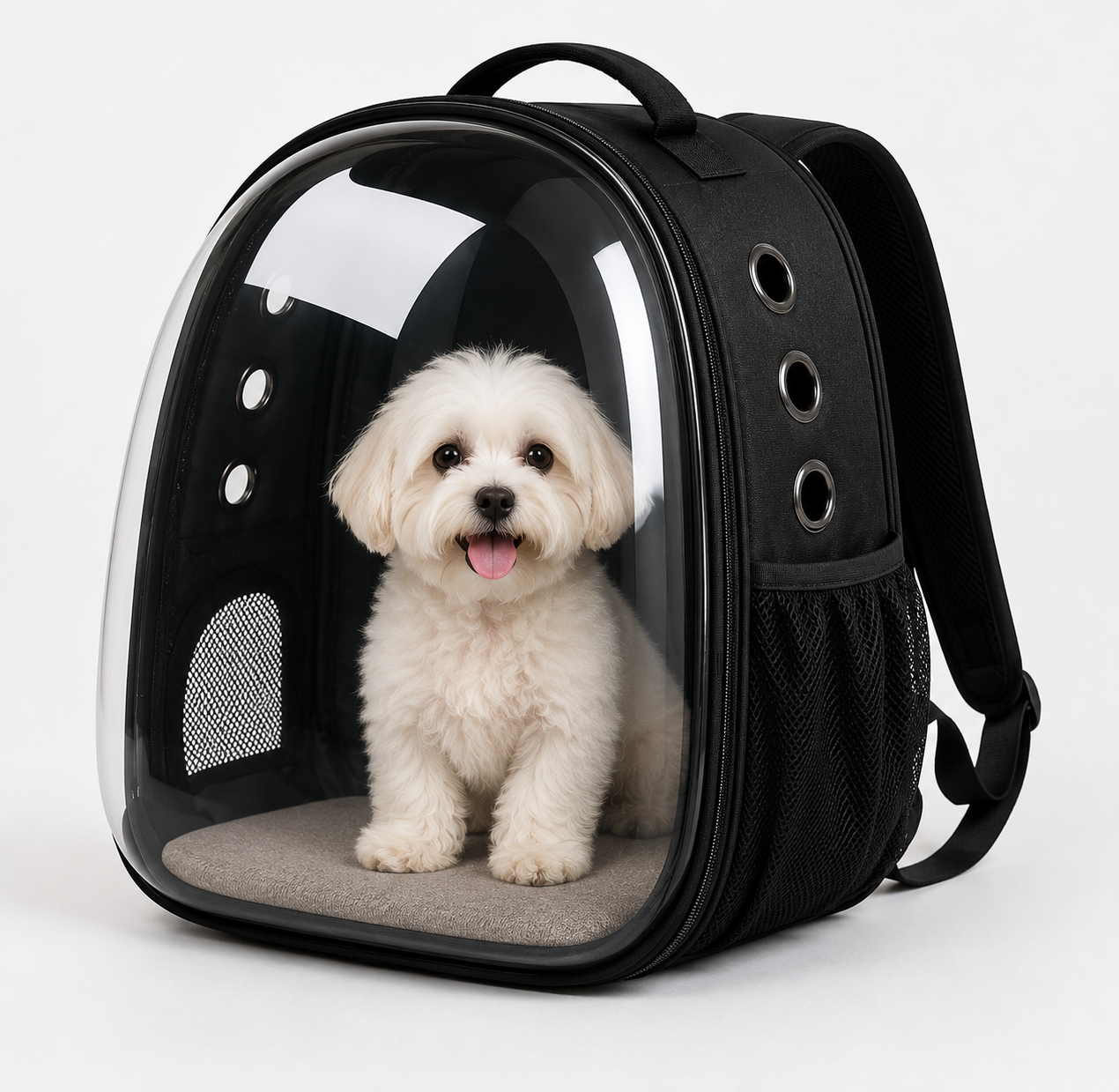 Mochila transportadora para mascota