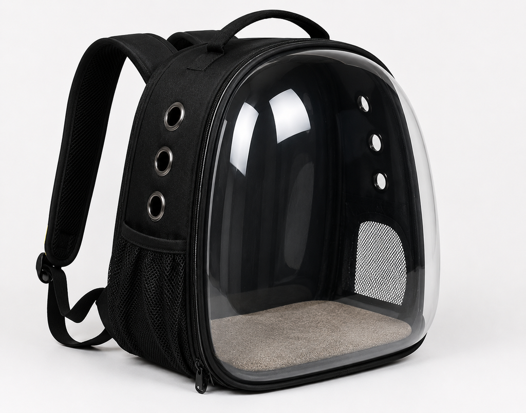 Mochila transportadora para mascota